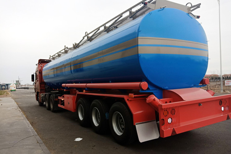 Factory price 3 axles 40000liters petroleum tank trailers for Africa